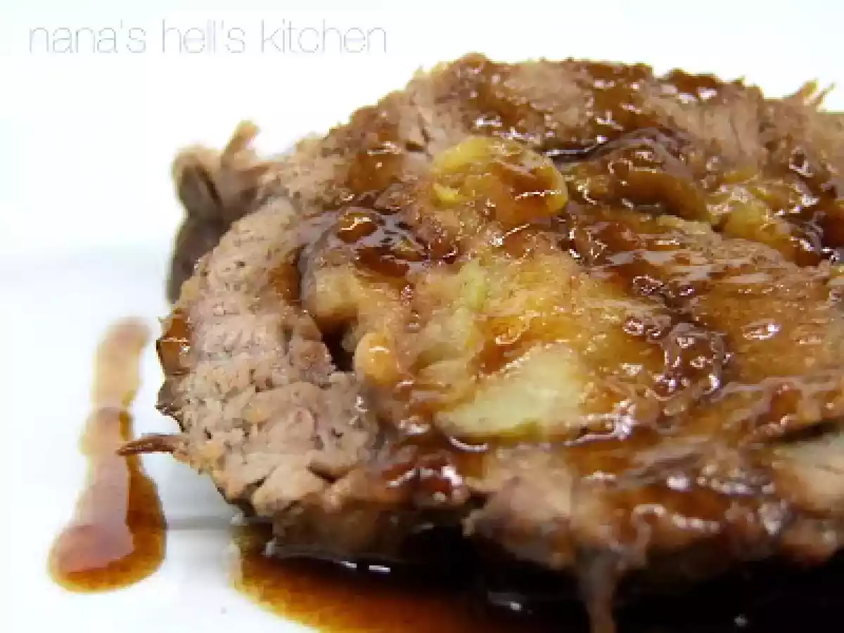 Aleta de ternera rellena de puerro, manzana y foie - foto 3