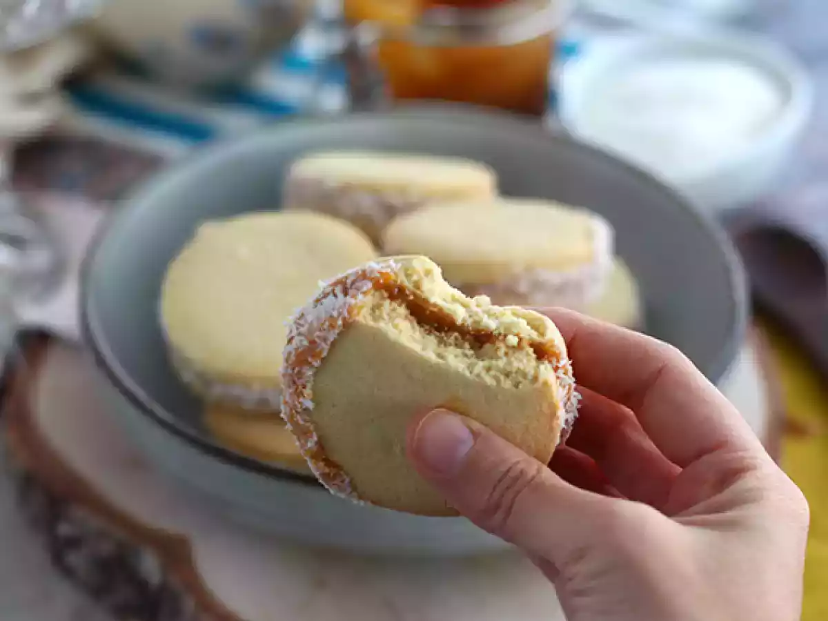 Alfajores argentinos con dulce de leche - foto 2