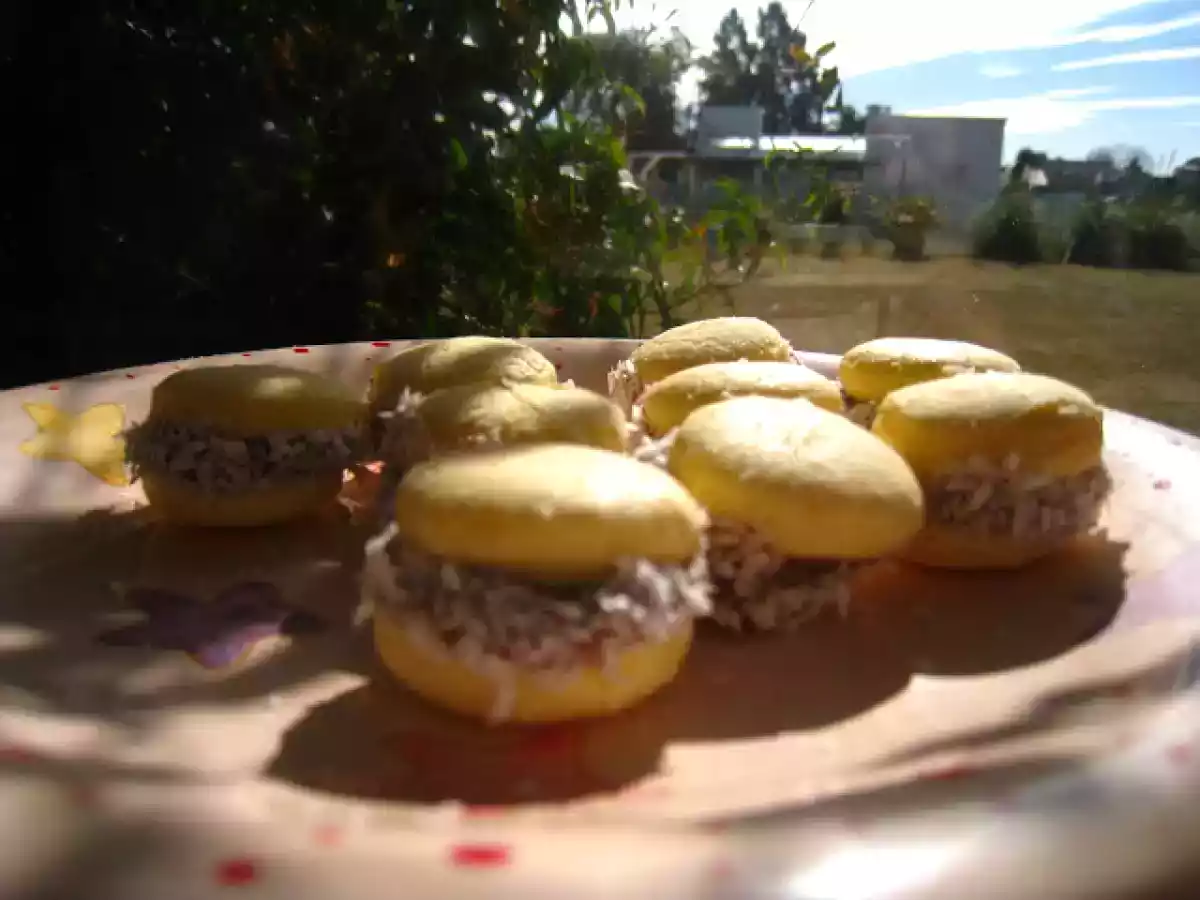 Alfajores de maicena libres de gluten
