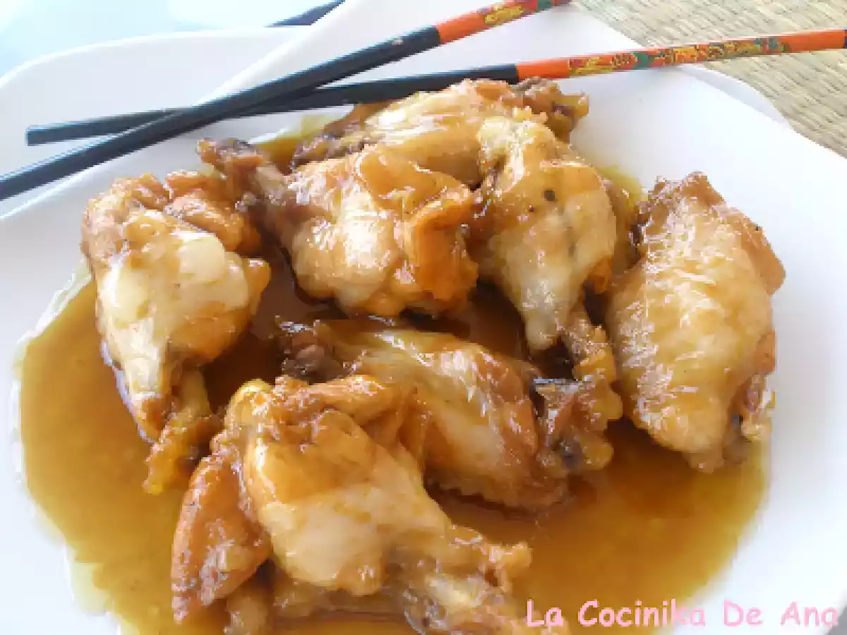 Alitas de pollo agridulces - foto 2