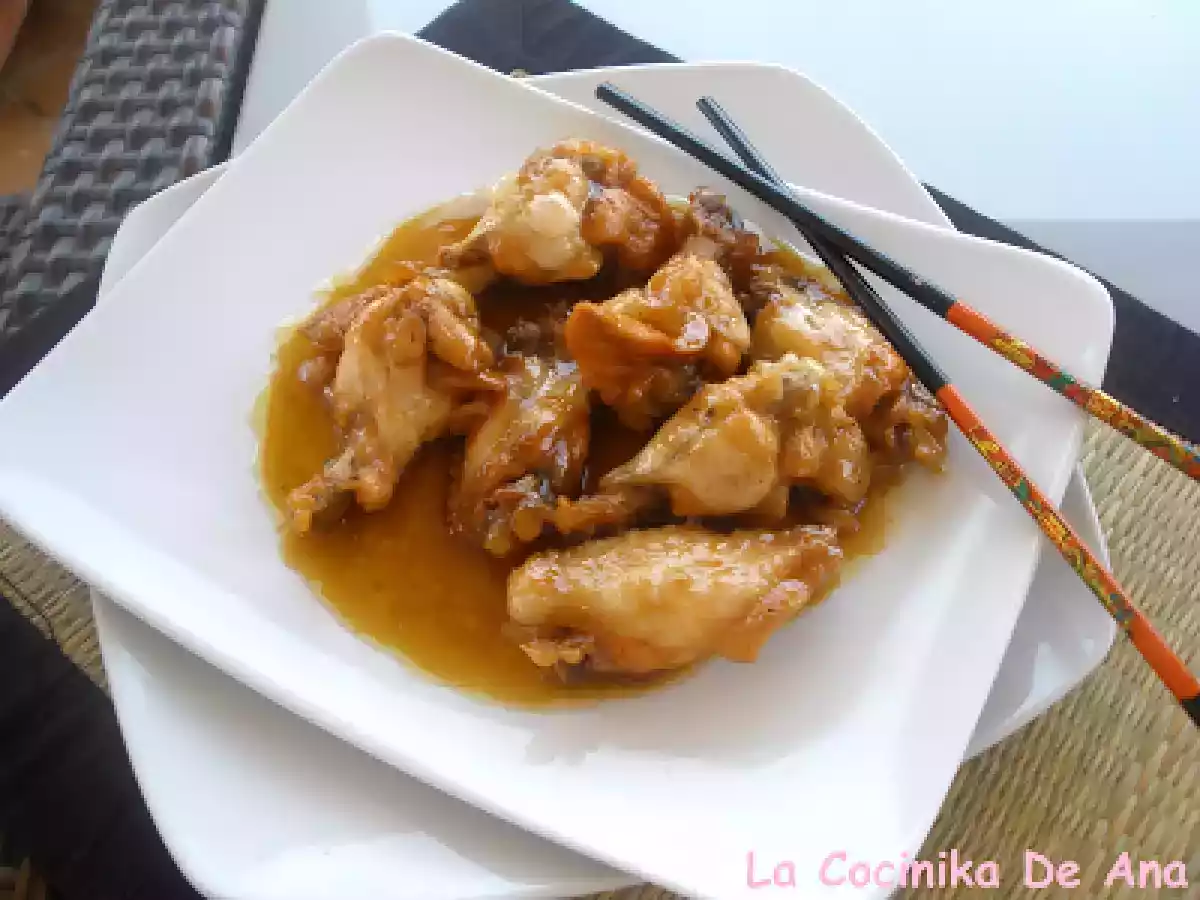 Alitas de pollo agridulces - foto 4