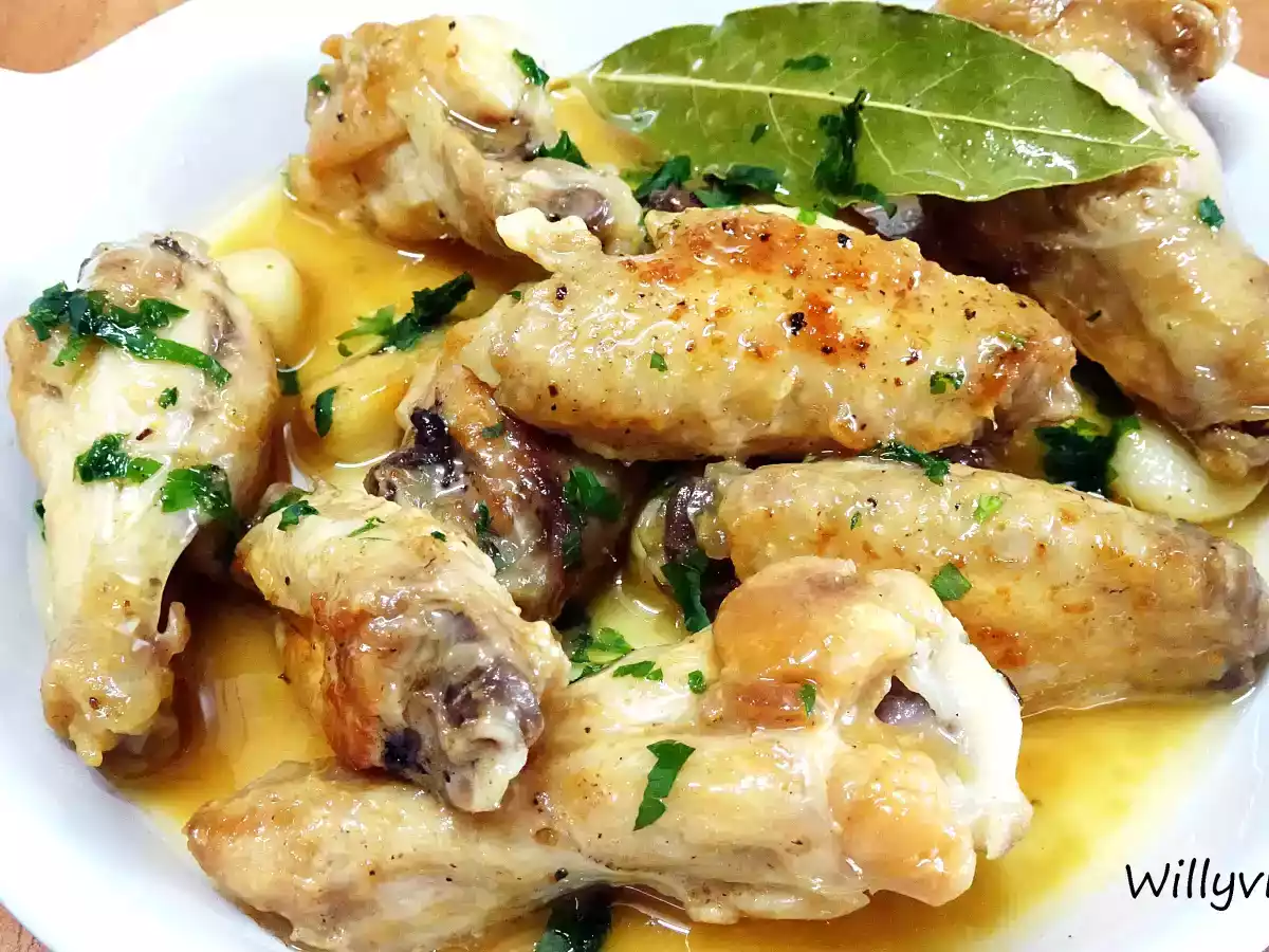 Alitas de pollo al ajillo - foto 2