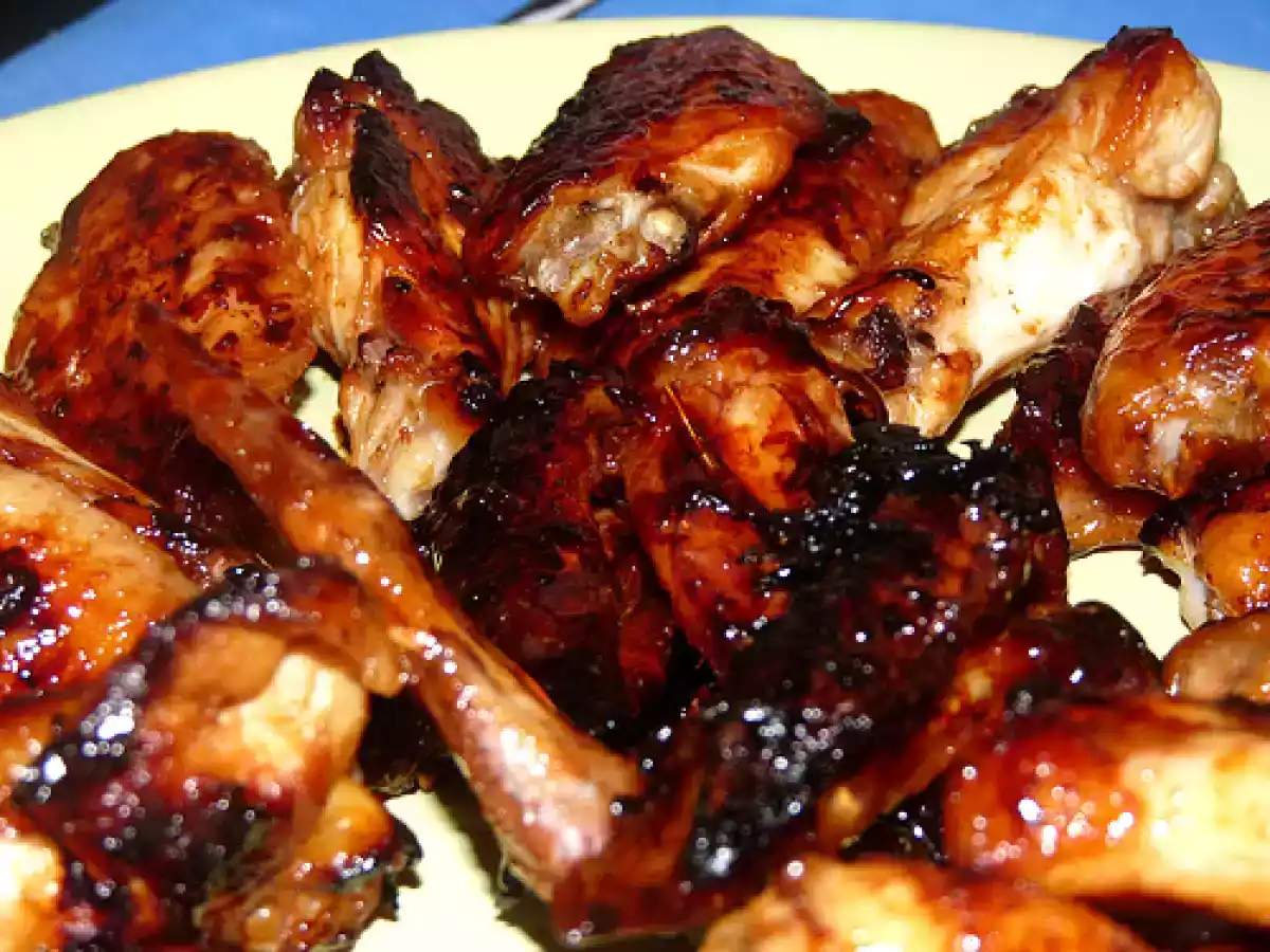 Alitas de pollo al limón