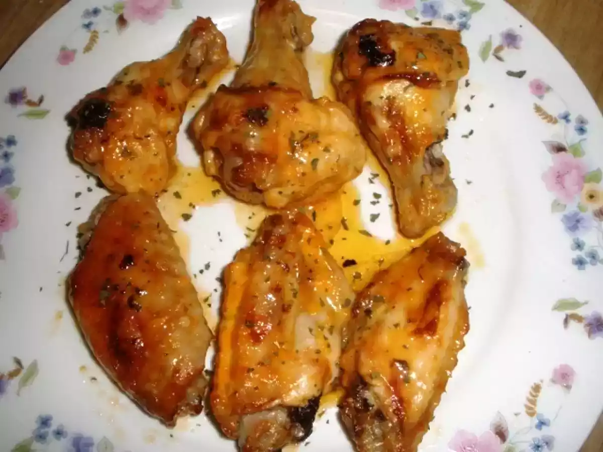 Alitas de Pollo Asadas en Salsa Rosa - foto 3