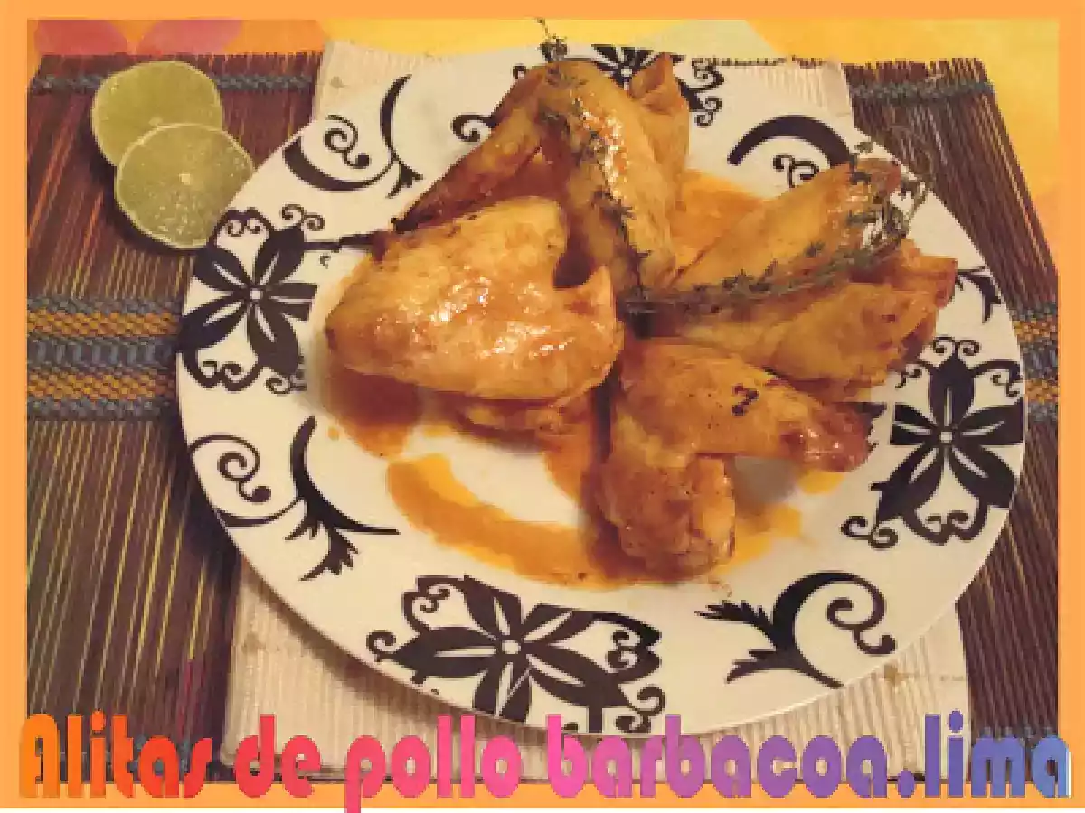 ALITAS DE POLLO BARBACOA-LIMA - foto 2