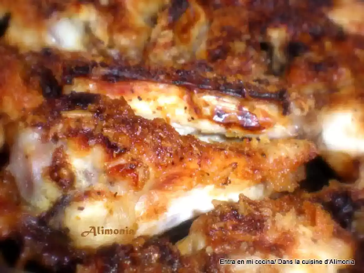 Alitas de pollo coco-miel / Ailes de poulet coco-miel