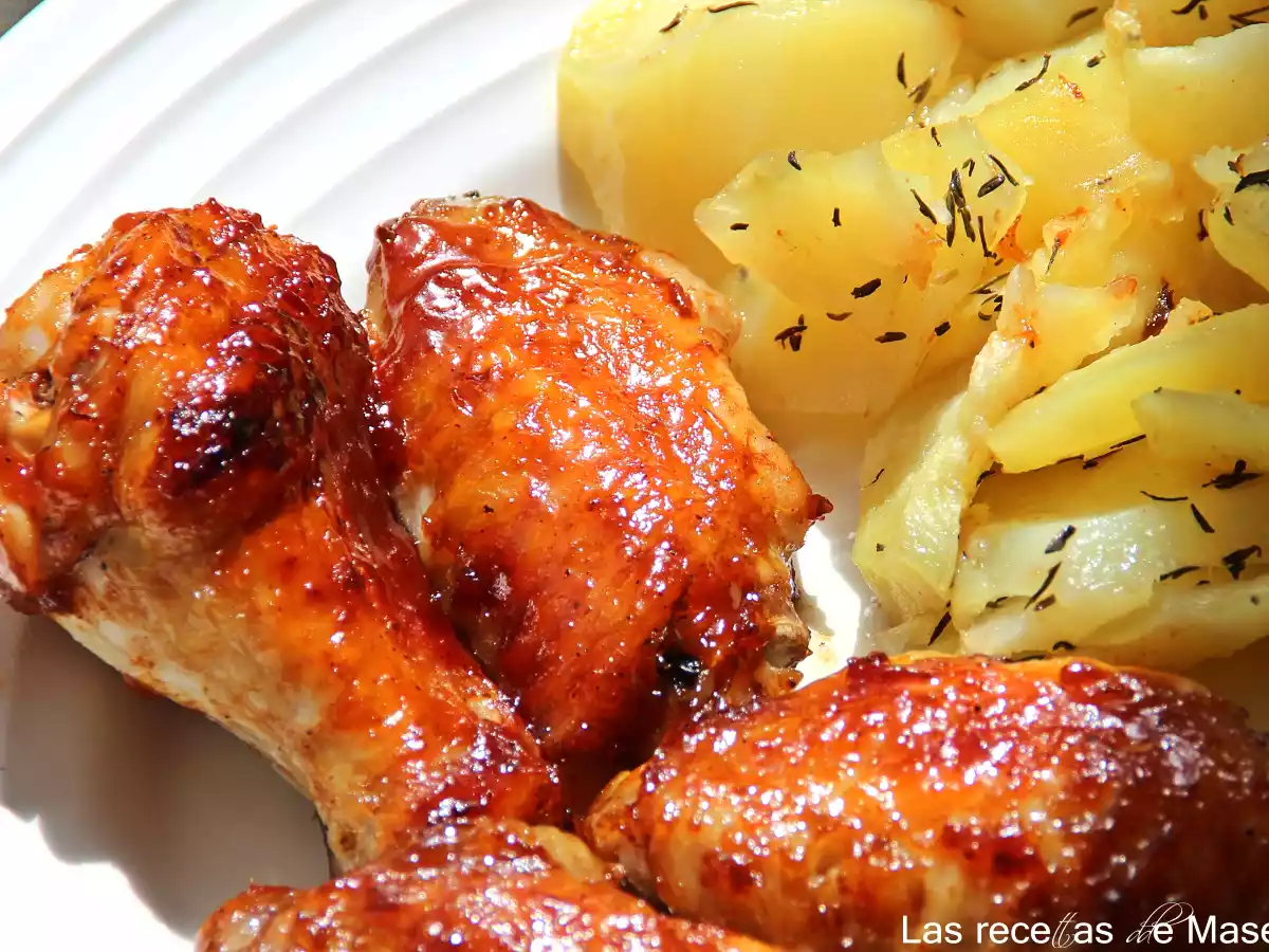 Alitas de pollo con salsa barbacoa - foto 3