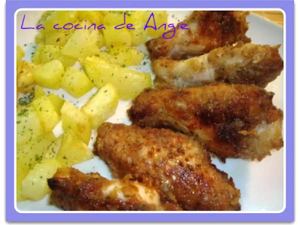 Alitas de pollo marinadas al estilo oriental