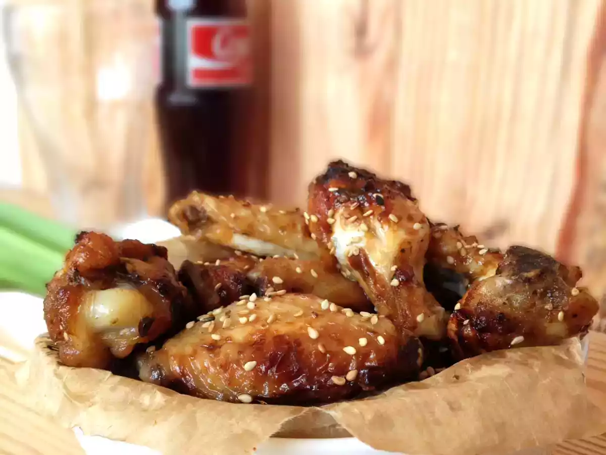 Alitas de pollo picantes