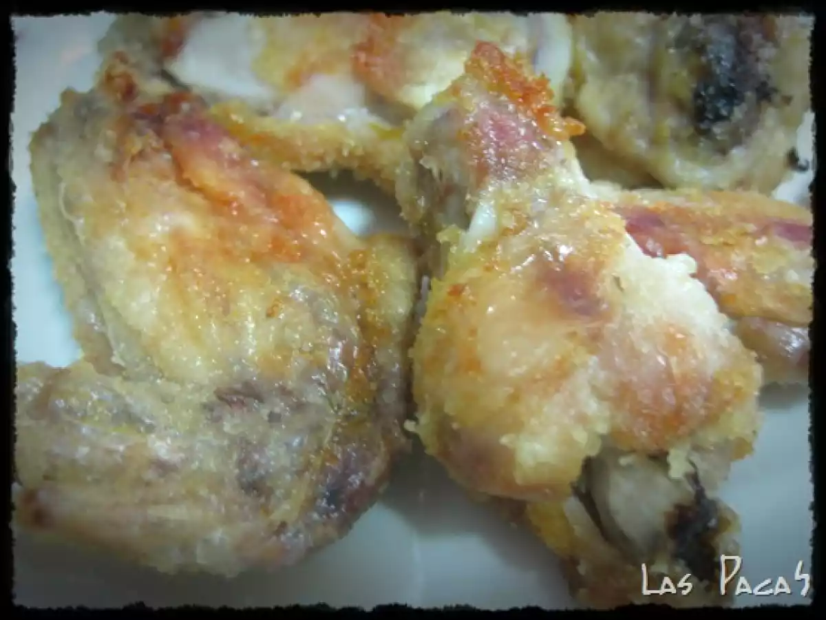 Alitas Rebozadas al Horno