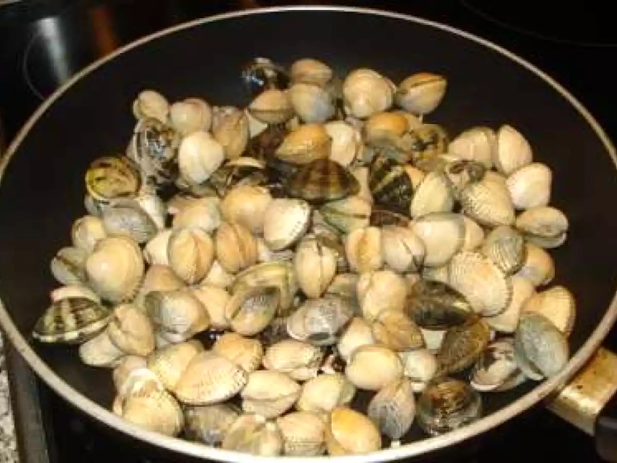 Almejas y berberechos a la cerveza - foto 3