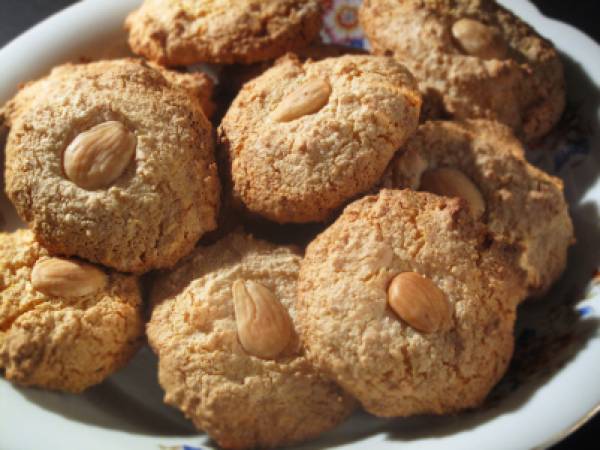 Almendrados, pastas de té