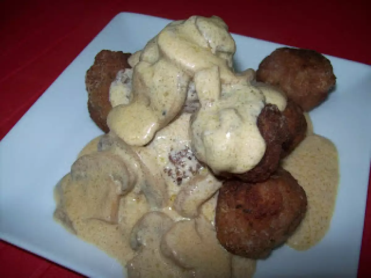 ALMONDIGAS CON SALSA DE CHAMPIÑONES THX Y FC. - foto 3