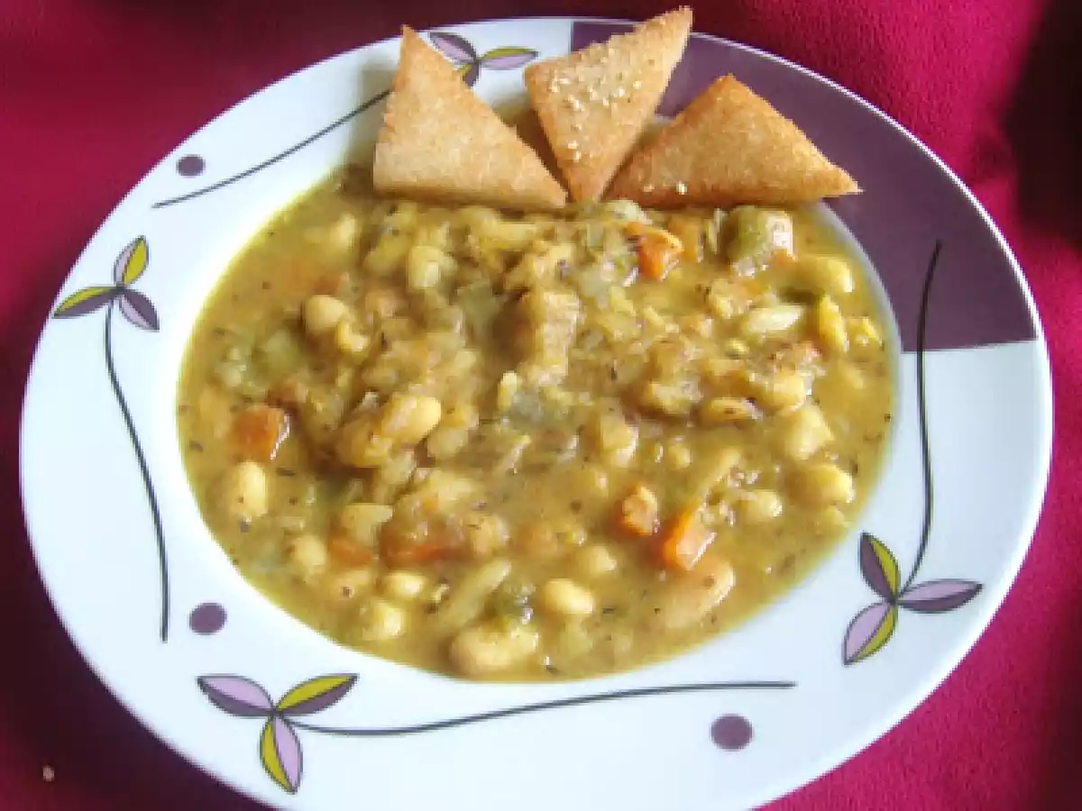 Alubias Blancas con Curcuma (fussioncook)