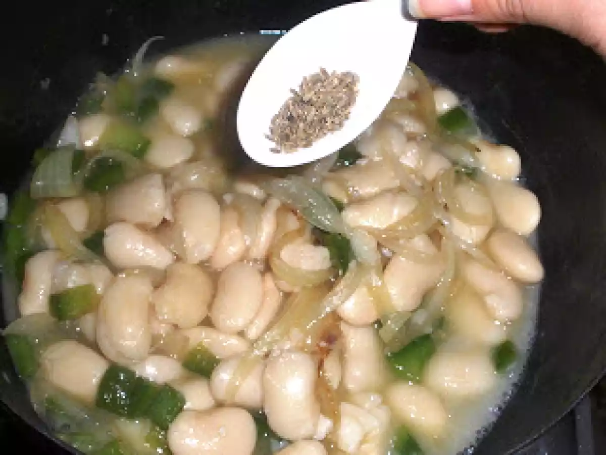 Alubias con Almejas y Gambas - foto 3