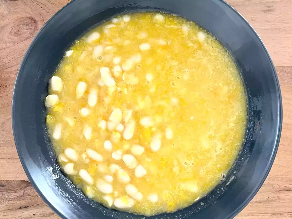 Alubias con calabaza