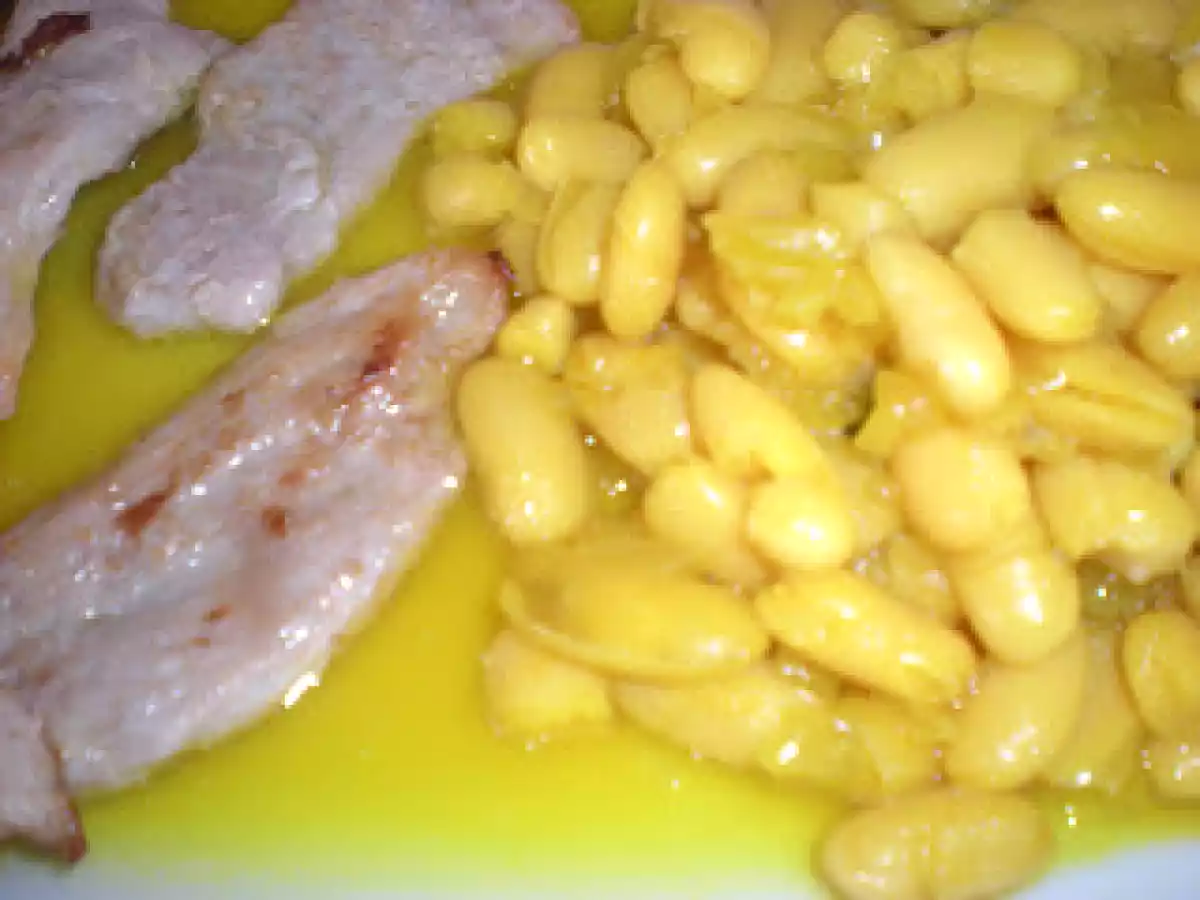 Alubias en escabeche con solomillo de cerdo - foto 2