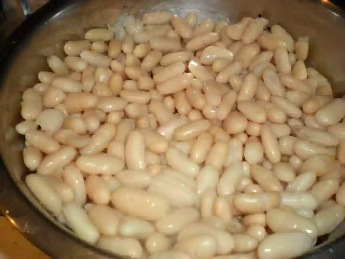 Alubias o judías blancas aliñadas y solomillo de cerdo - foto 5