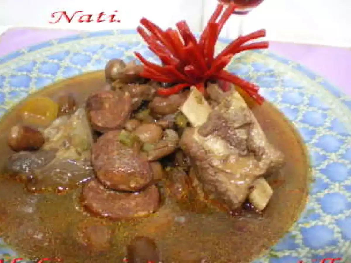 ALUBIAS PINTAS CON COSTILLAS. - foto 4