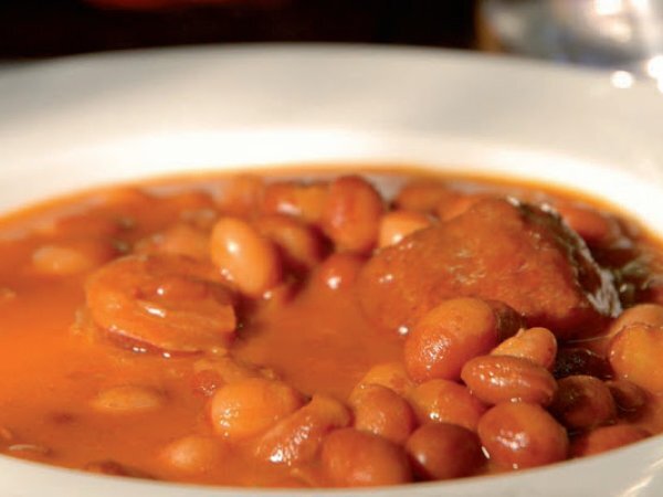 Alubias rojas con chorizo