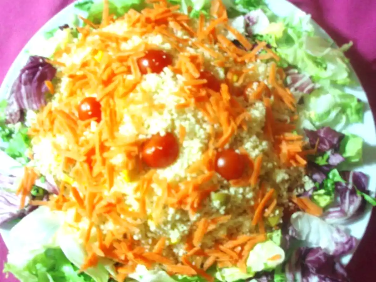 Amanida de Couscous / Ensalada de Couscous