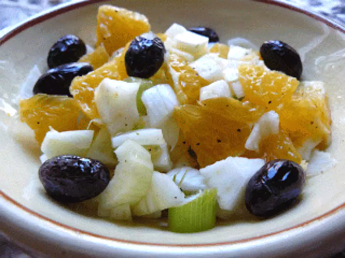 Amanida de fonoll i taronja