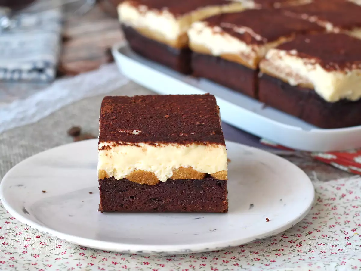 Amantes del brownie y del tiramisú: ¡tenemos el pastel perfecto para vosotros!