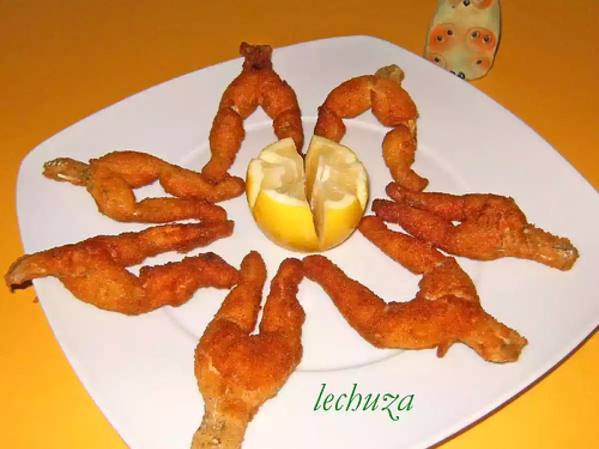 Ancas de rana a la plancha y rebozadas (receta del sr.D) - foto 7
