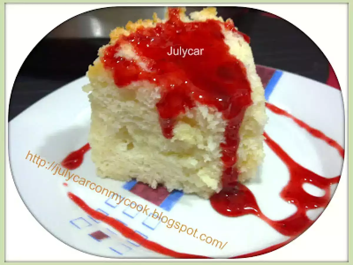 Angel Food cake de almendra olla GM D