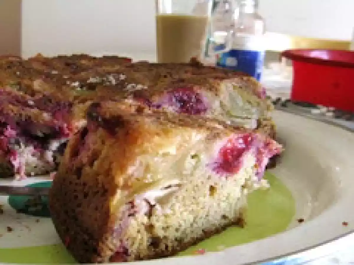 Antes de que termine el verano. Torta de ciruelas.