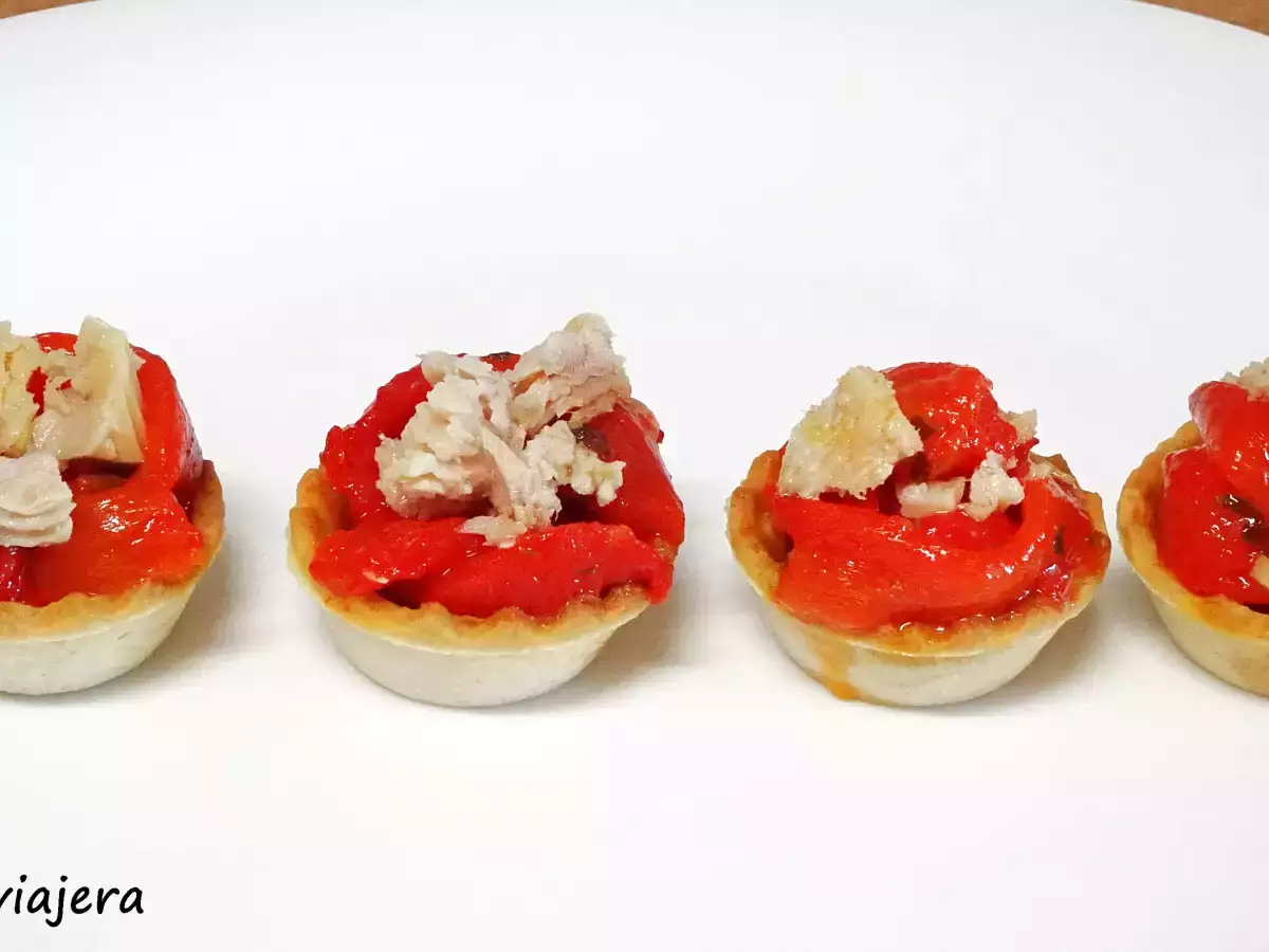 Aperitivos con pimientos rojos guisados - foto 3