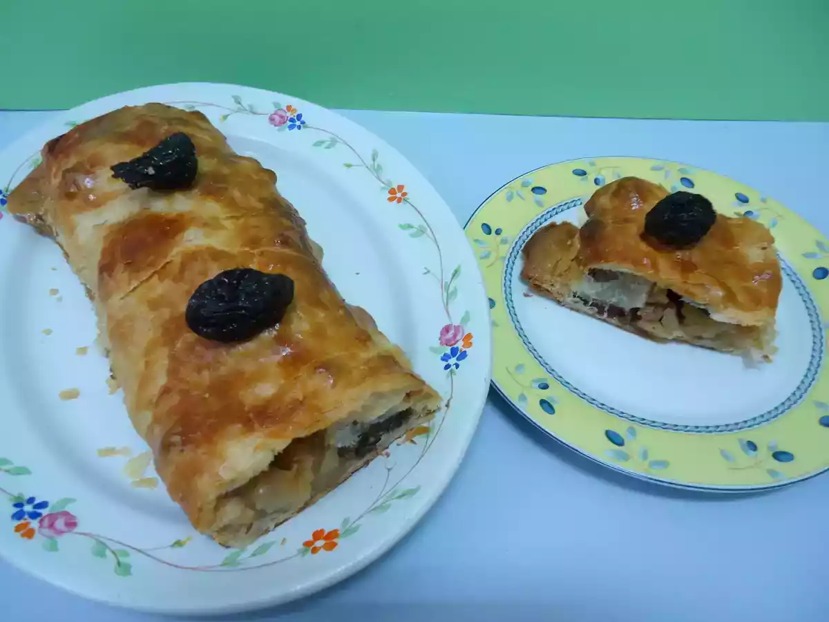 Apfelstrudel (tarta de manzana) sin azúcar al estilo de mi madre - foto 2