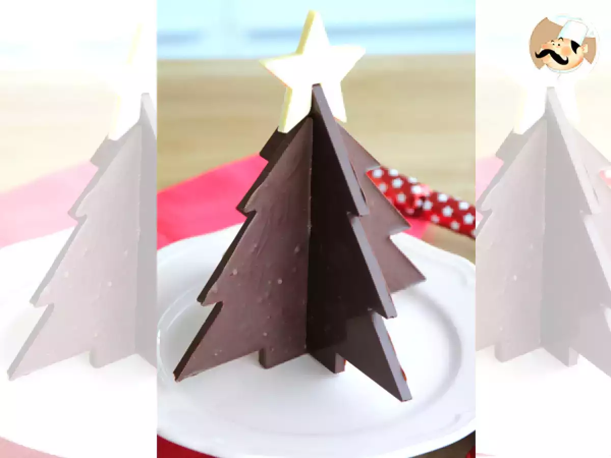 Árbol de Navidad de Chocolate 3D - foto 2
