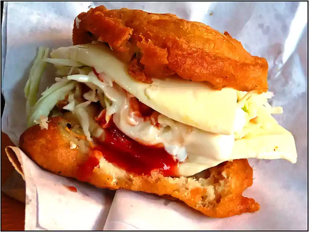 Arepa marachuca venezolana