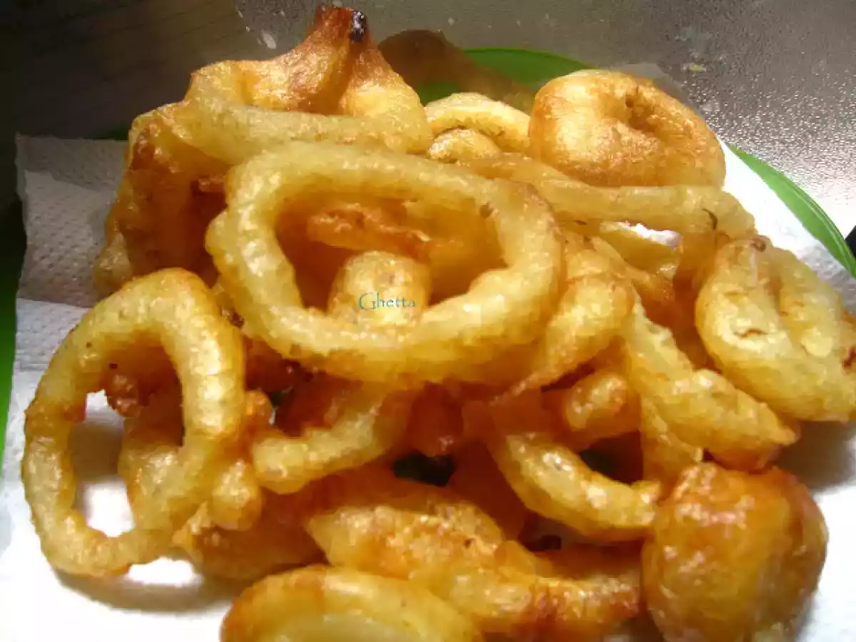 Aros de cebolla u onions rings GF