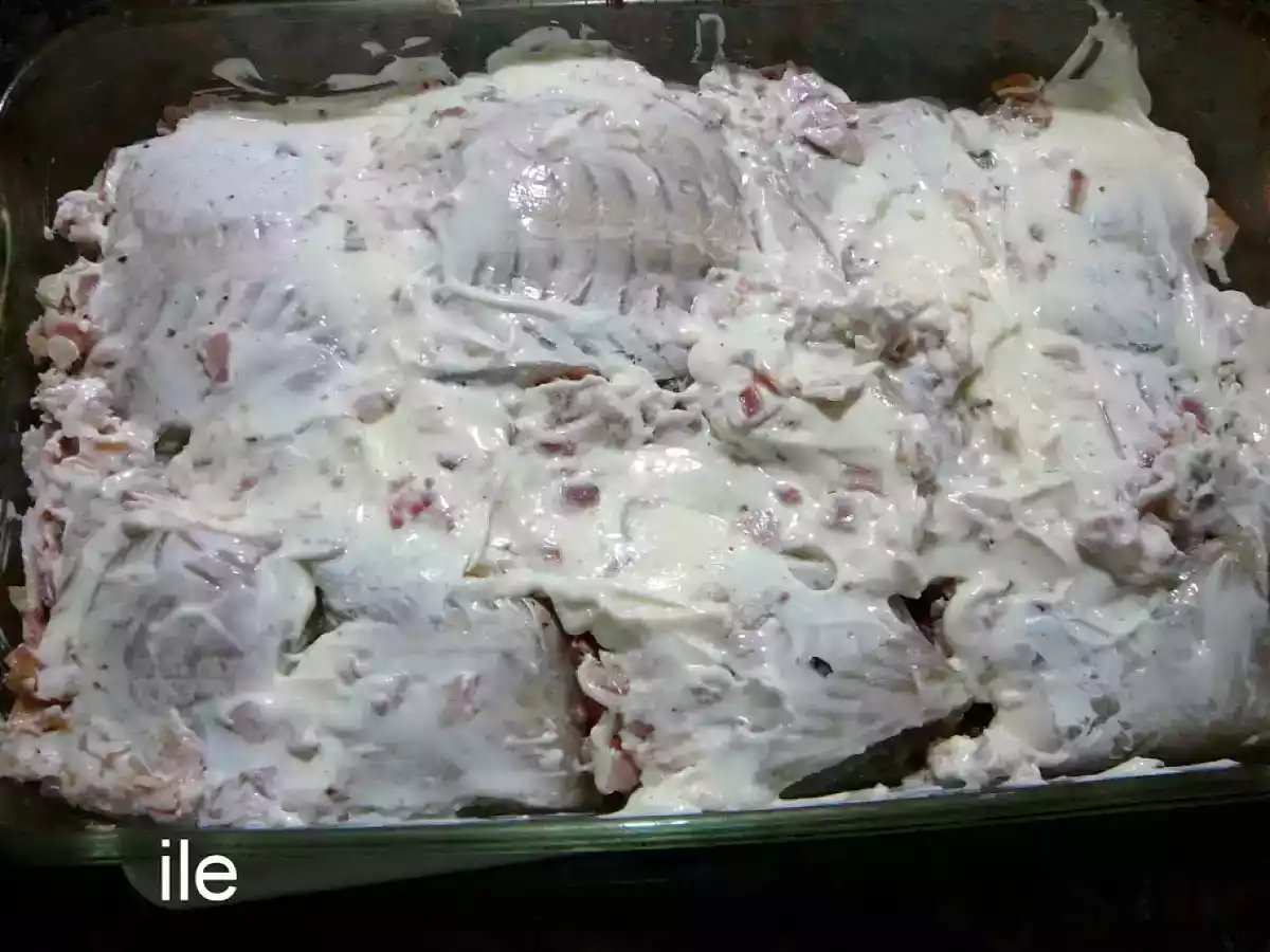 Arrolladitos de Merluza rellenos con champiñones - foto 2