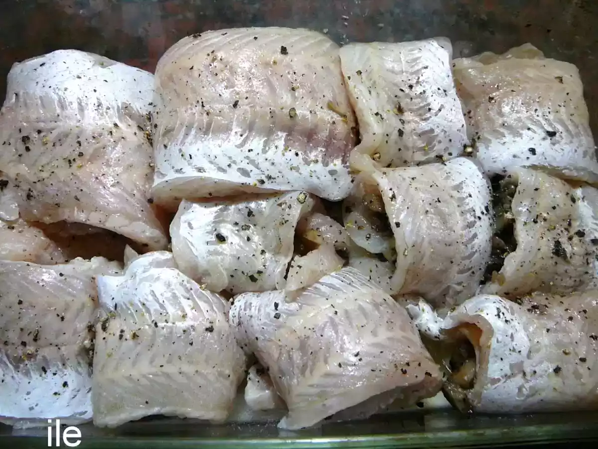 Arrolladitos de Merluza rellenos con champiñones - foto 3