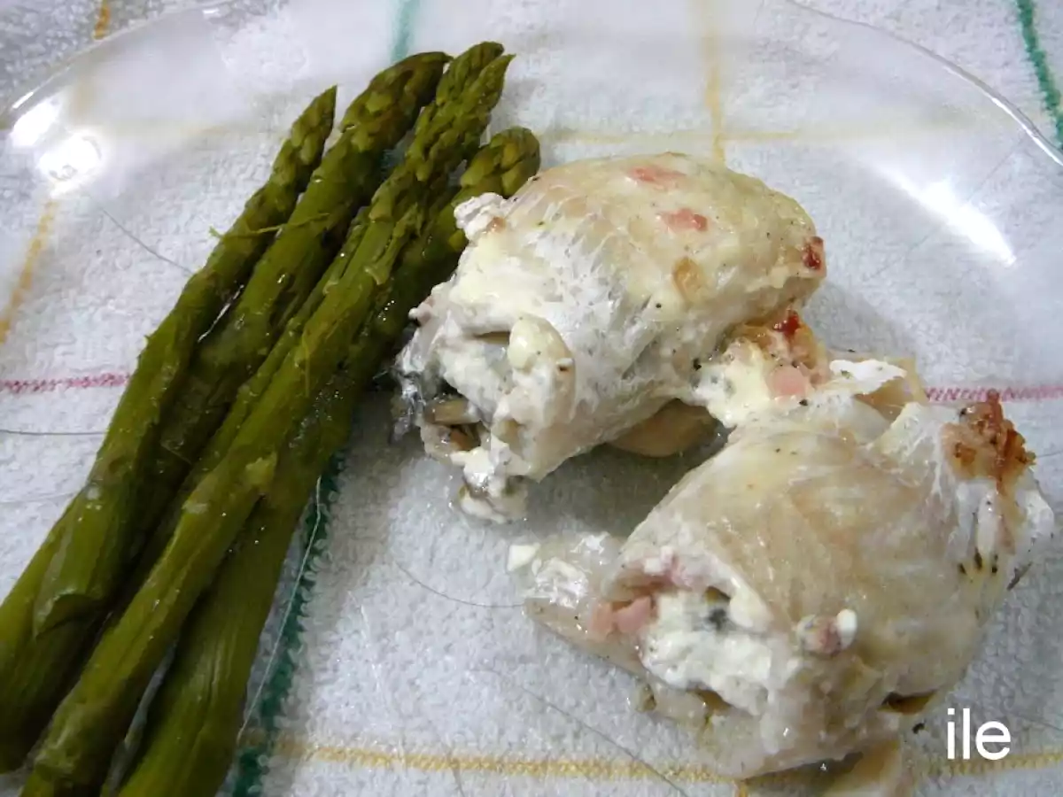 Arrolladitos de Merluza rellenos con champiñones - foto 11