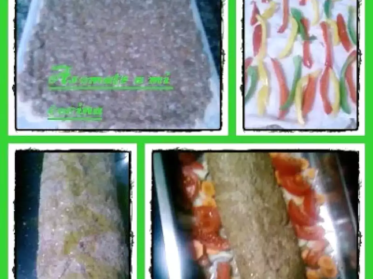 Arrollado de carne picada - foto 2