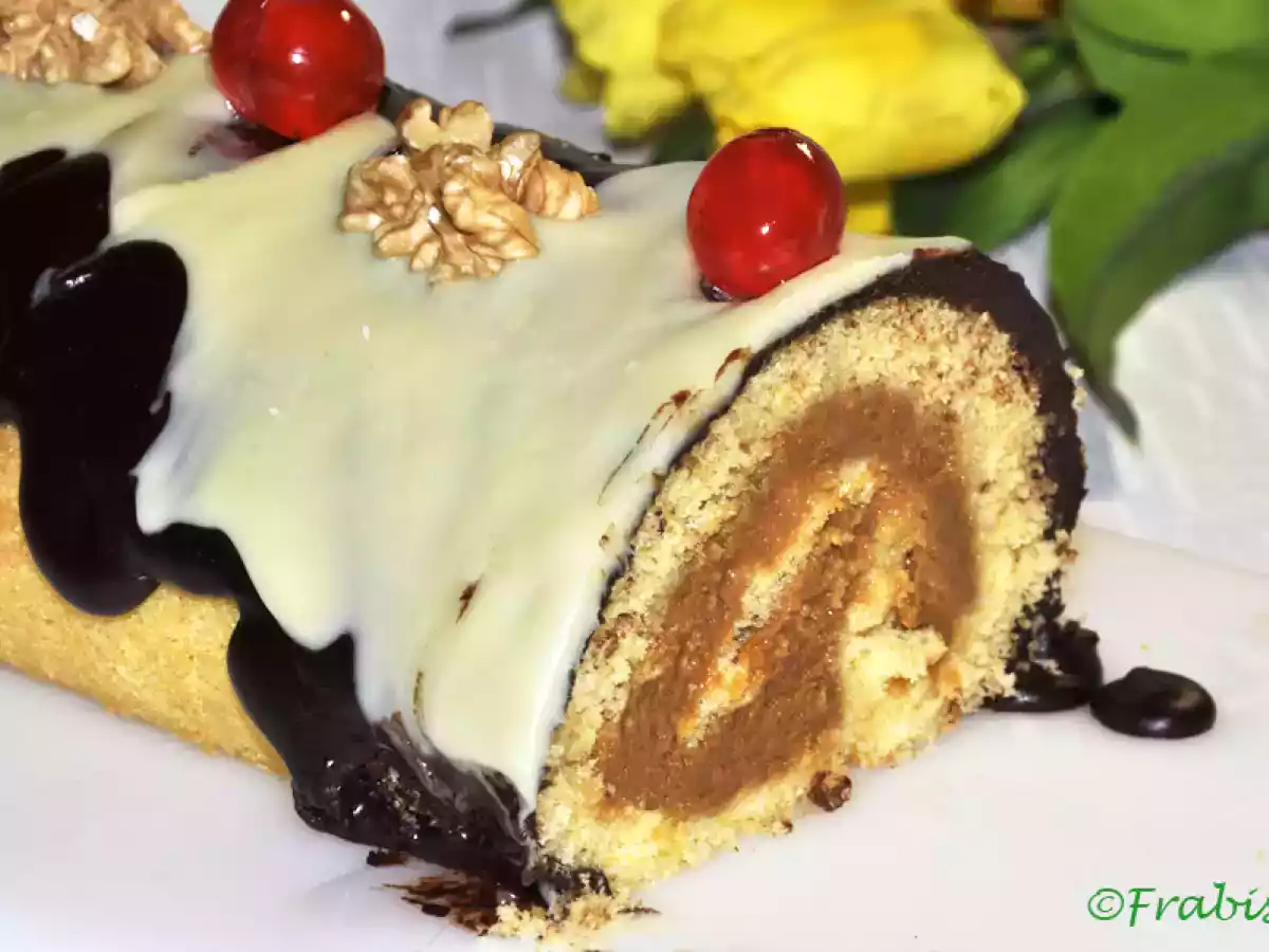 Arrollado de dulce de leche - foto 2