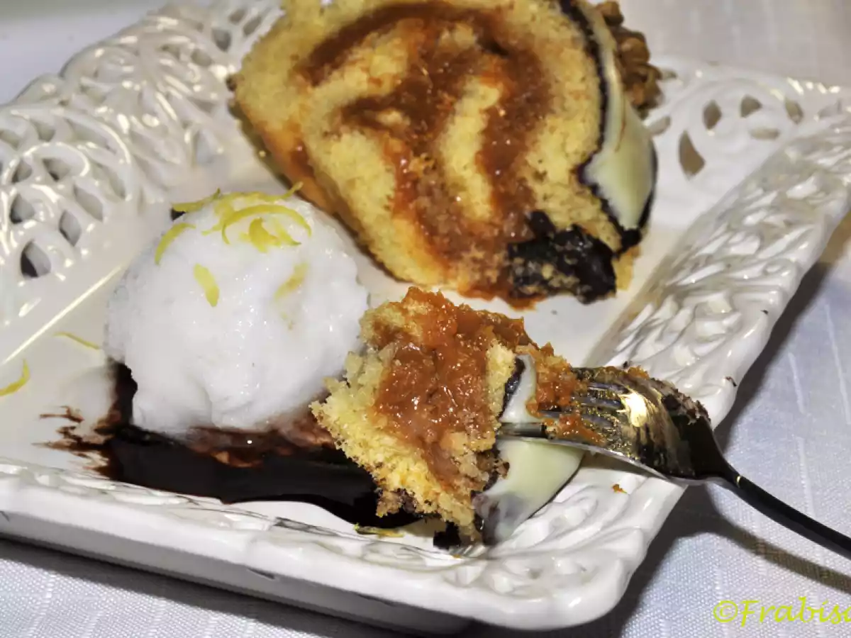 Arrollado de dulce de leche - foto 3