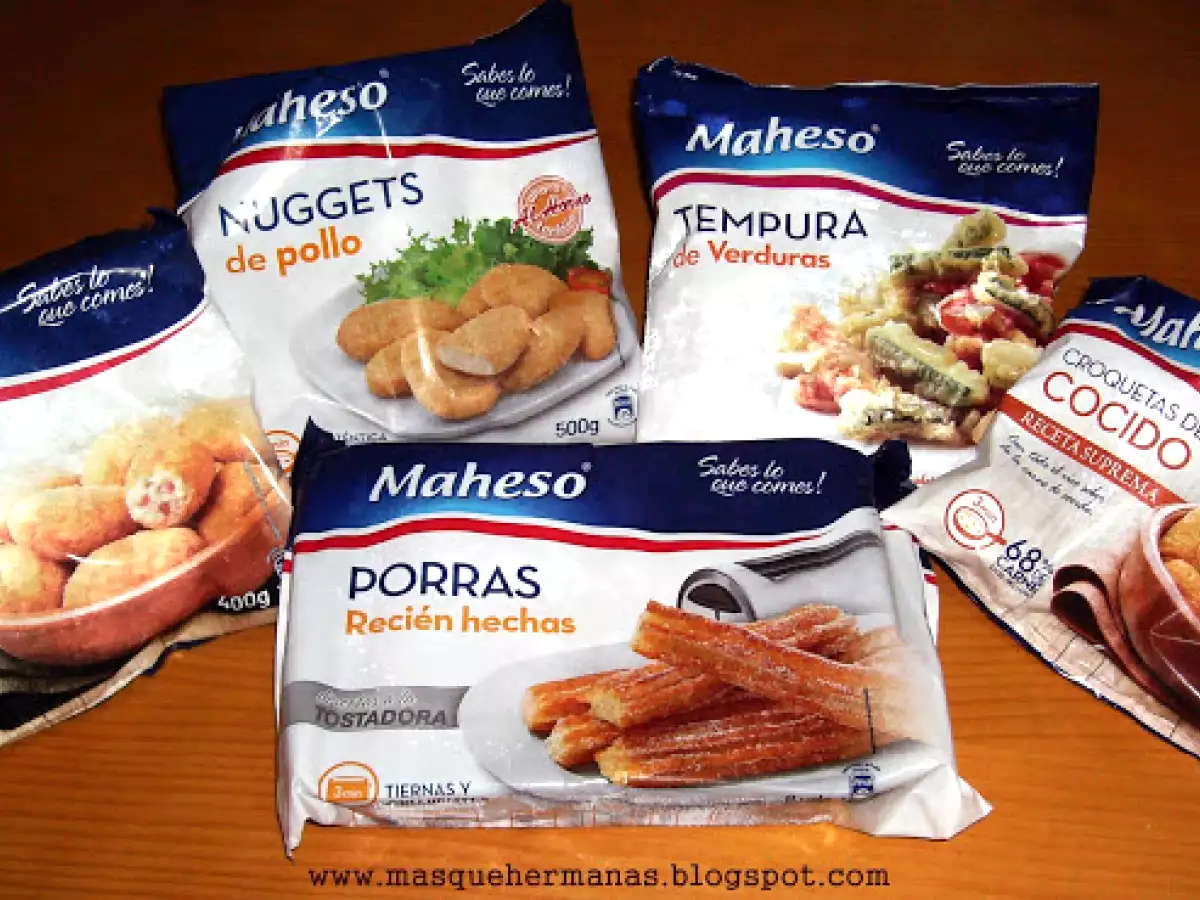 ARROZ 4 DELICIAS con croquetas Maheso