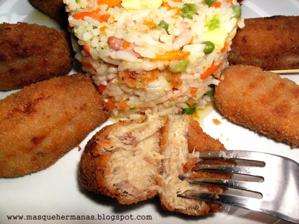 ARROZ 4 DELICIAS con croquetas Maheso - foto 3