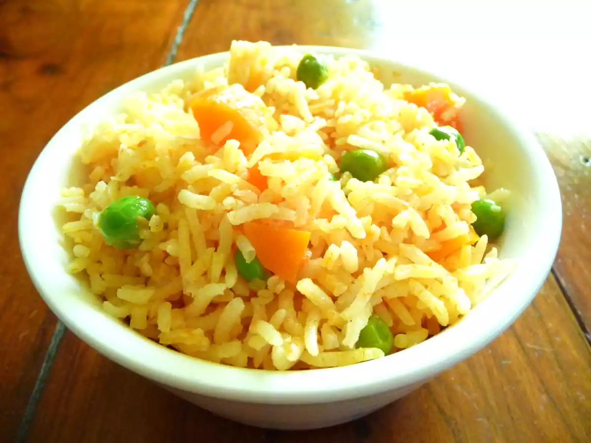 Arroz a la mexicana, un arroz blanco con algo más