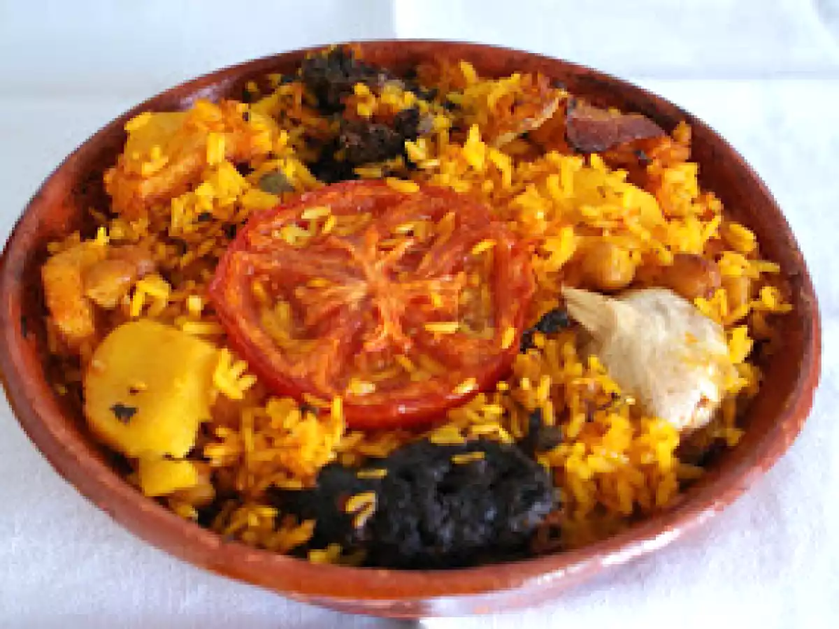 Arroz al horno