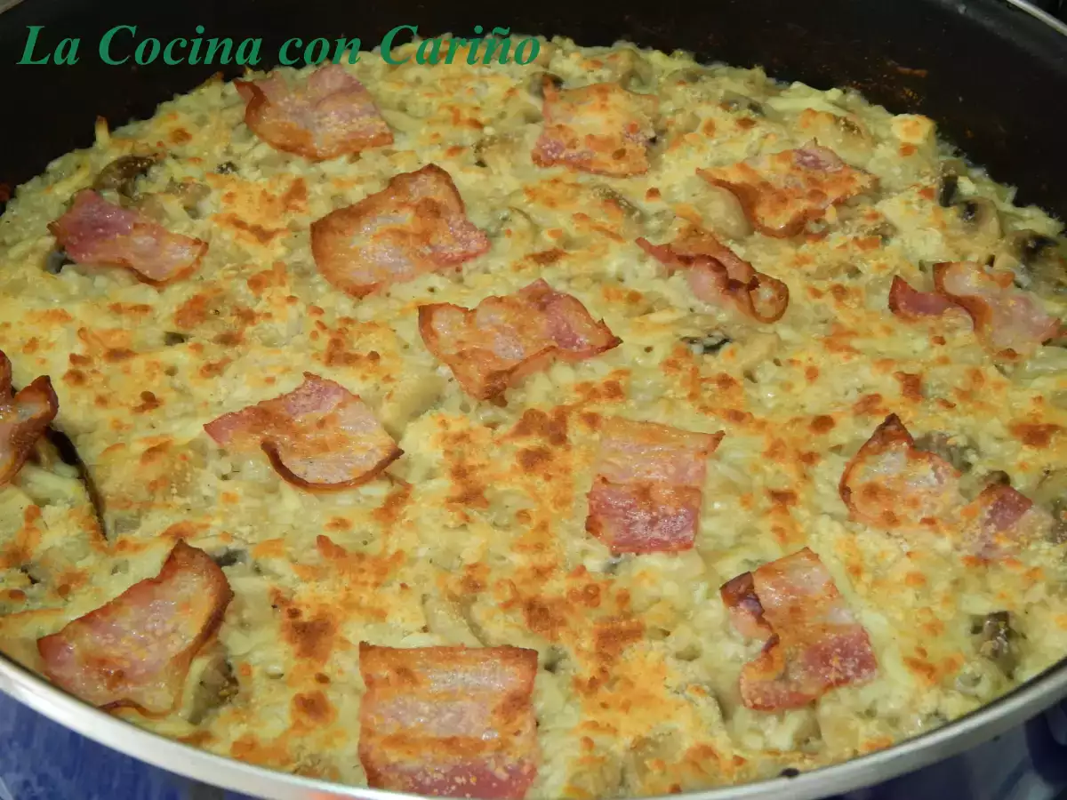 Arroz al horno con champinones - foto 4