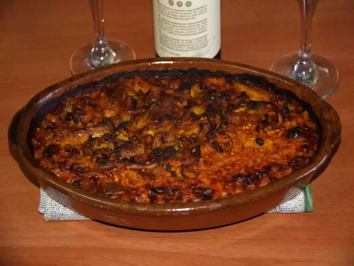 Arroz al horno con legumbres y setas - foto 2