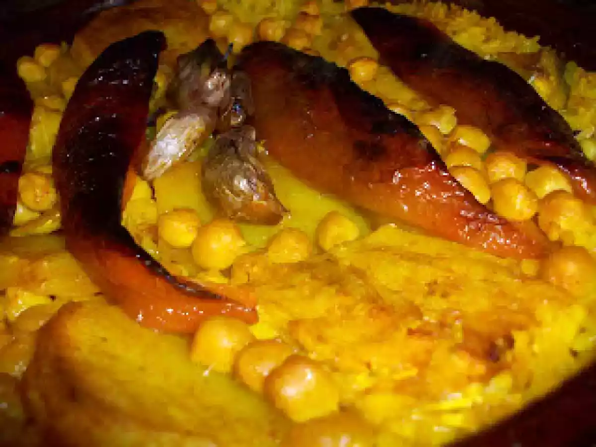 Arroz al horno de bacalao - foto 2