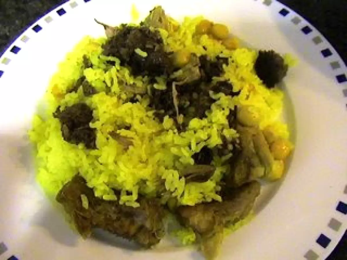 ARROZ AL HORNO EN CAZUELA DE BARRO