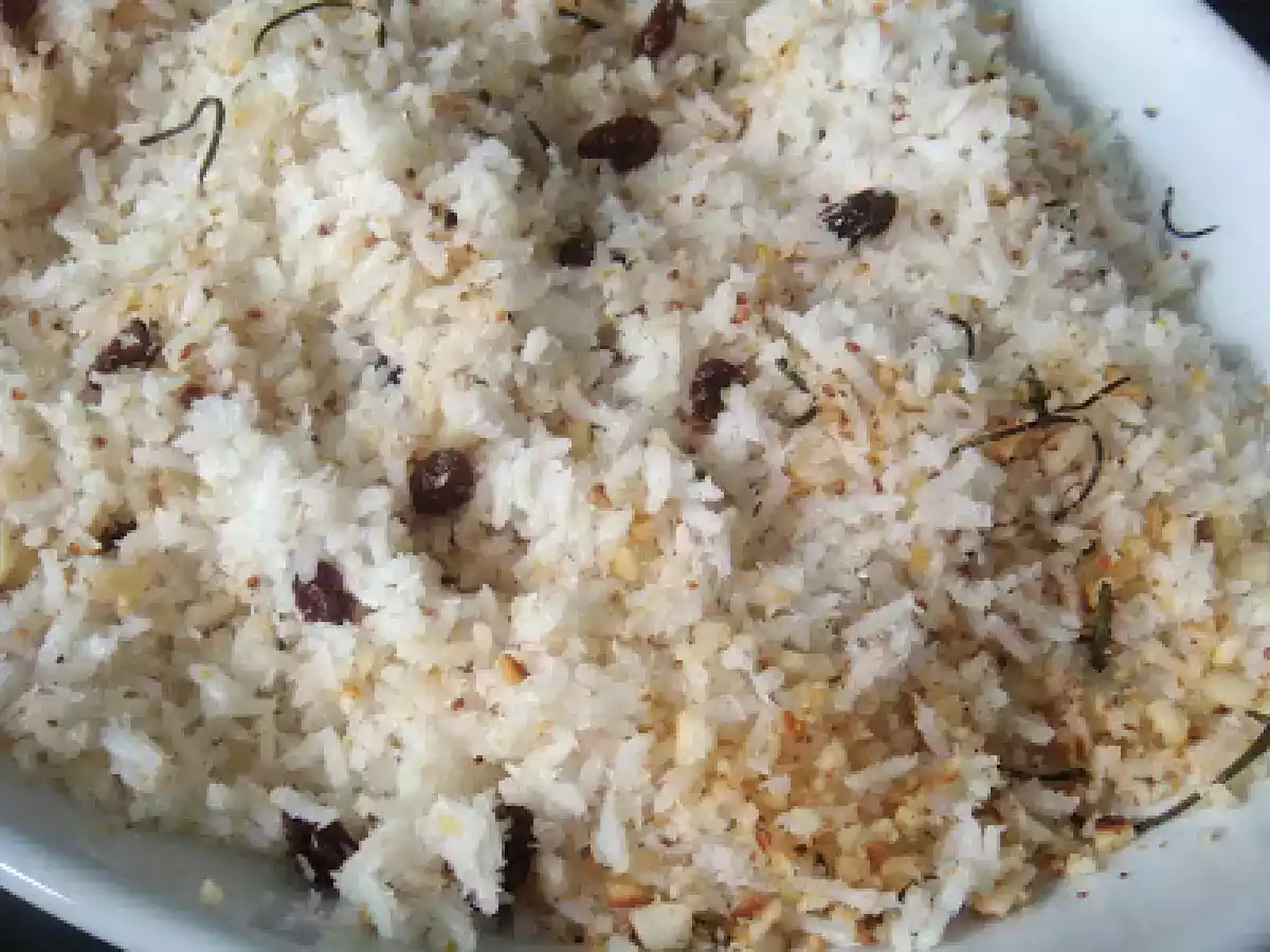 Arroz Basmati con Coco